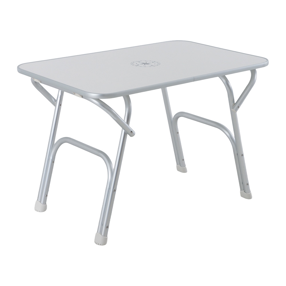 Oceansouth Portable Aluminium Folding Deck Table 92 x 60 x 61cm