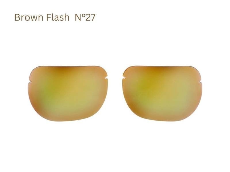 DELARO Tactical Eyewear Shooting Flash Lenses Brown Flash N27