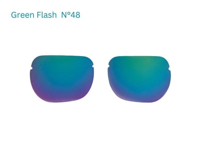 DELARO Tactical Eyewear Shooting Flash Lenses Green Flash N48