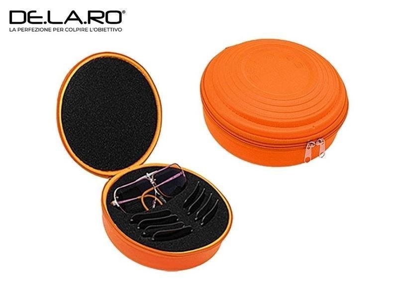 DELARO Round Clay Glasses Case Only