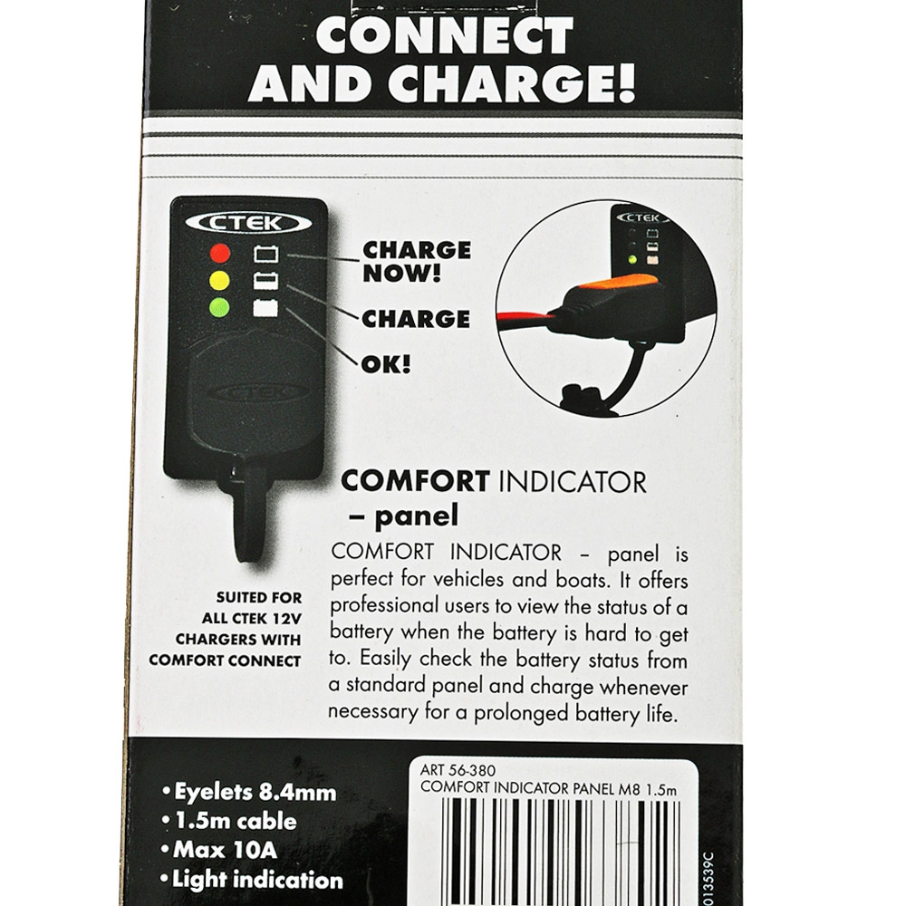 CTEK Comfort Indicator Panel 1.5M Cable