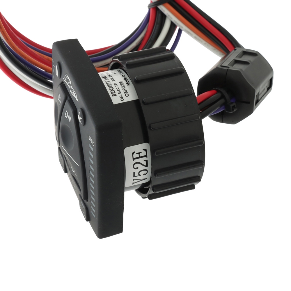 Bennett Bolt Electric Trim Tab Kit - Complete Set with Control Switch 12x9in