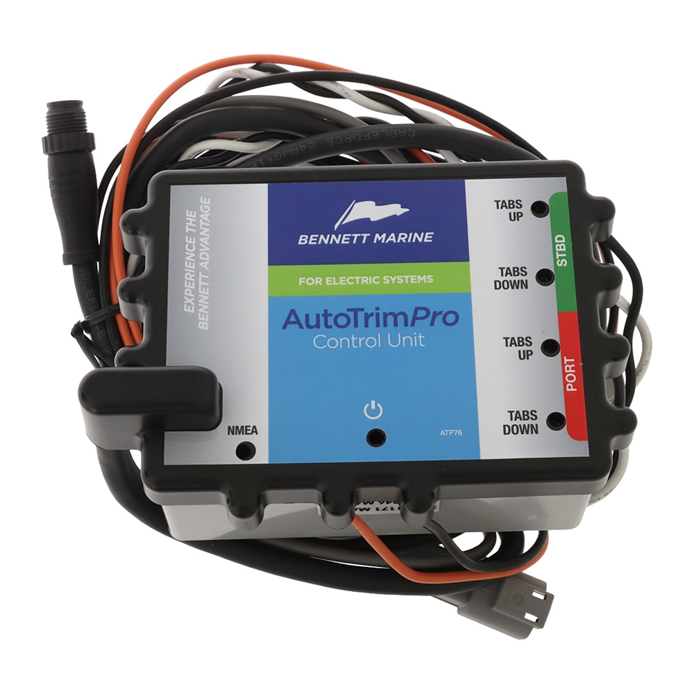 Bennett Bolt Electric Trim Tab Kit - Complete Set with Auto Trim Pro 12x9in