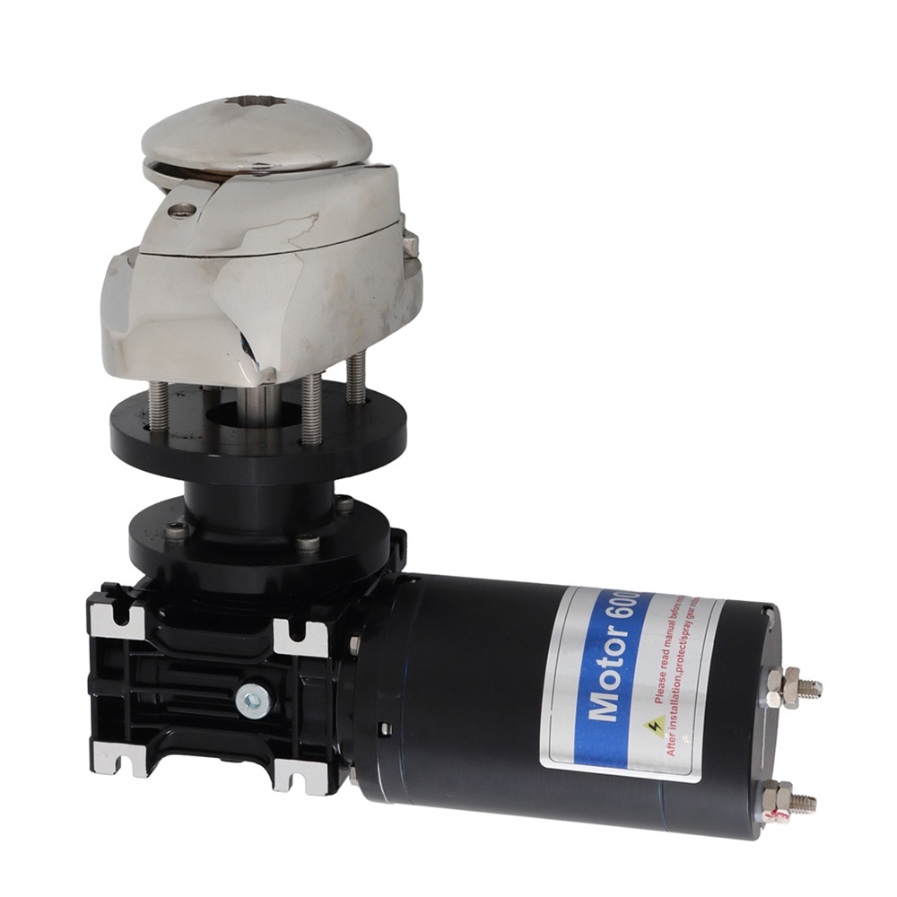 Abel Vertical Low Profile Anchor Windlass 600W 12V - Suits DIN766 Chain