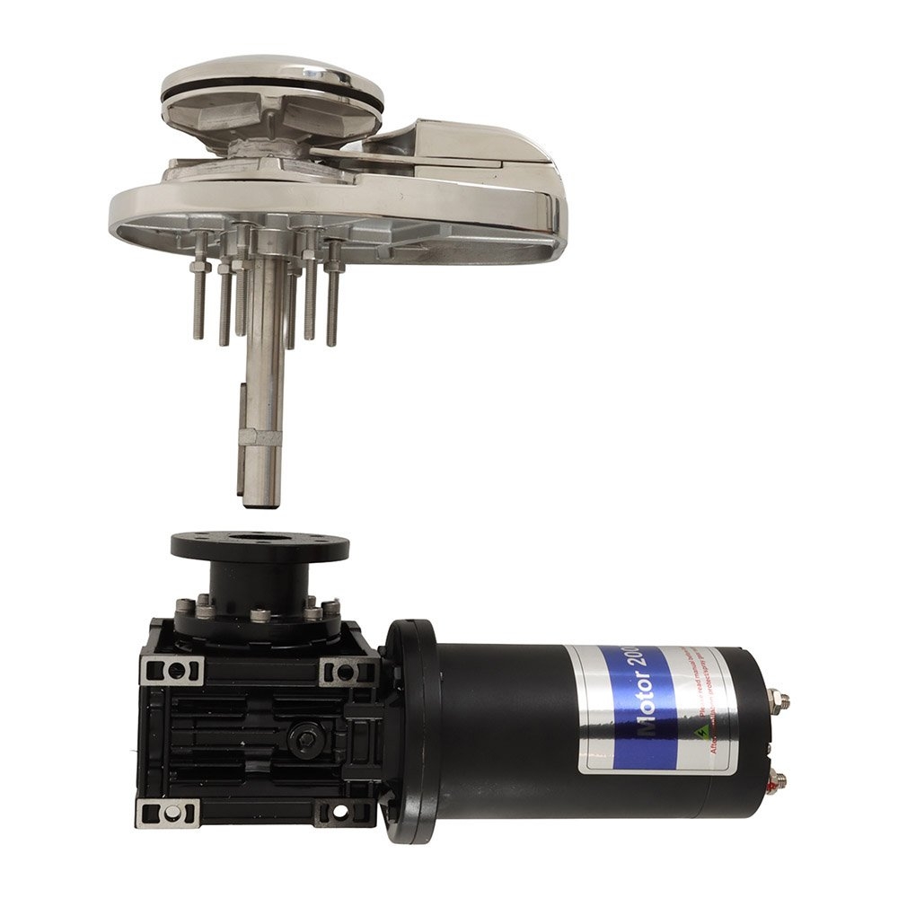 Abel Vertical Low Profile Anchor Windlass 2000W 12V - Suits DIN766 Chain