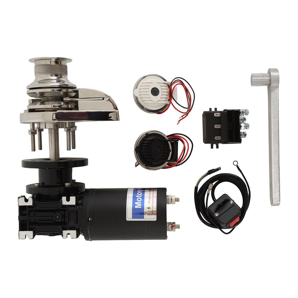 Abel Vertical Anchor Windlass with Capstan 400W 12V 6mm