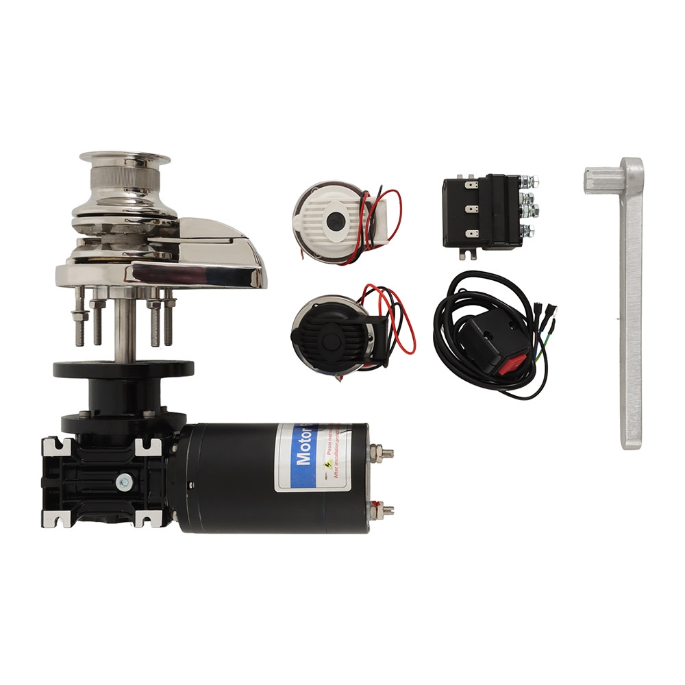 Abel Vertical Anchor Windlass with Capstan 600W 12V 6mm-7mm