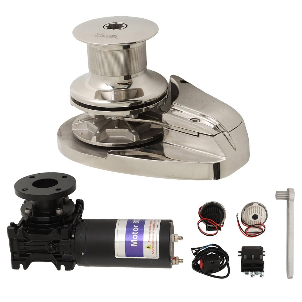 Abel Vertical Anchor Windlass with Capstan 1200W 12V 8mm-10mm