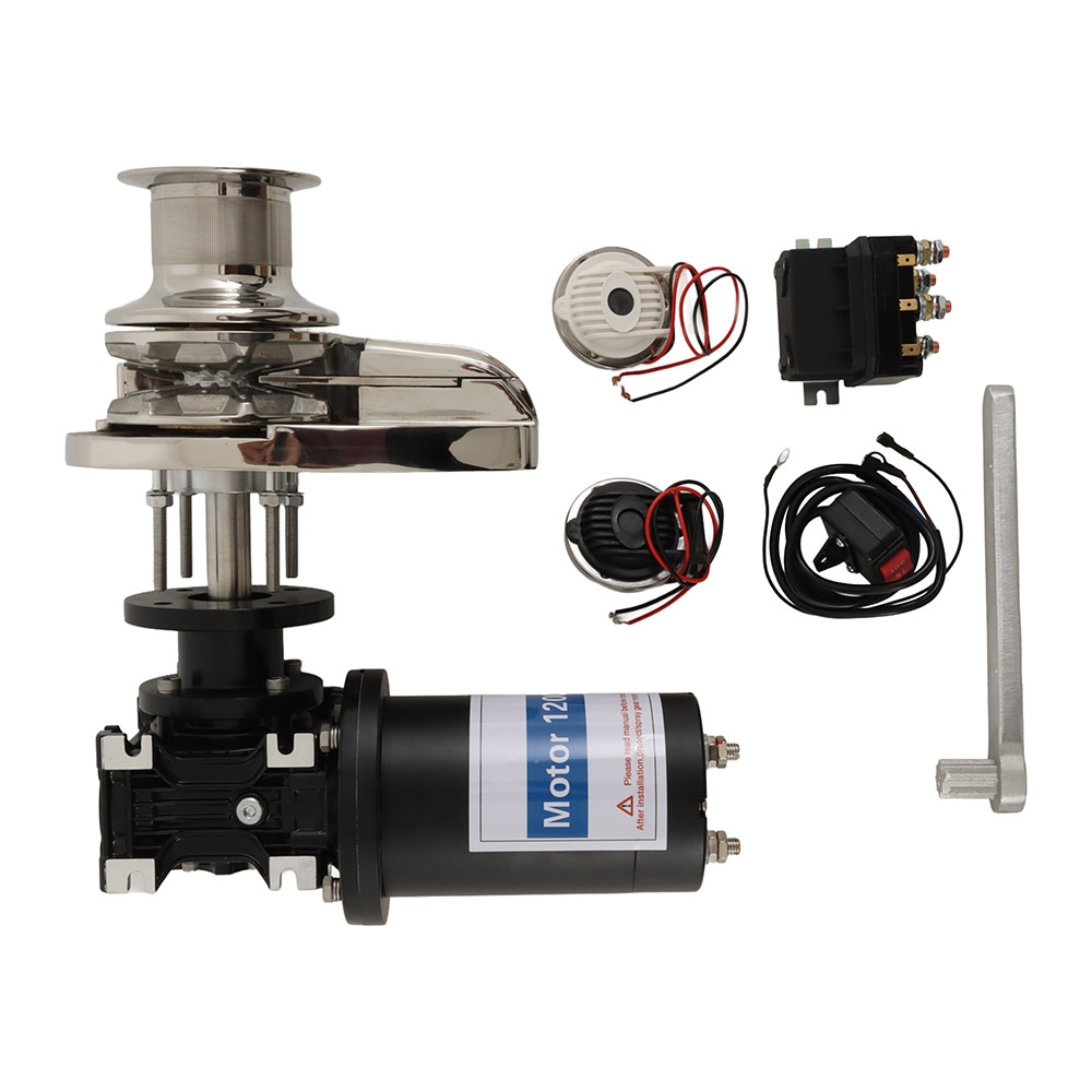 Abel Vertical Anchor Windlass with Capstan 1200W 12V 8mm-10mm