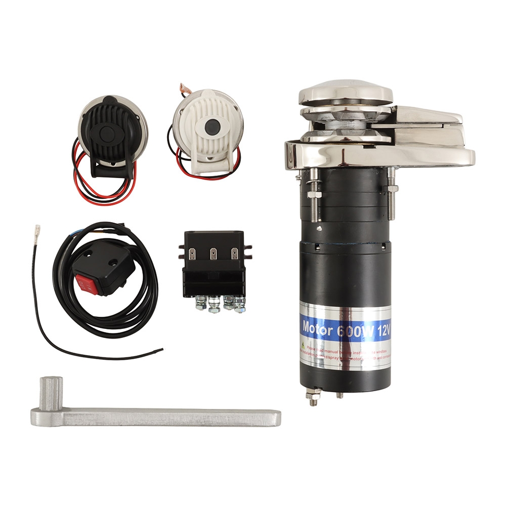 Abel Vertical Low Profile Anchor Windlass 600W 12V 6mm