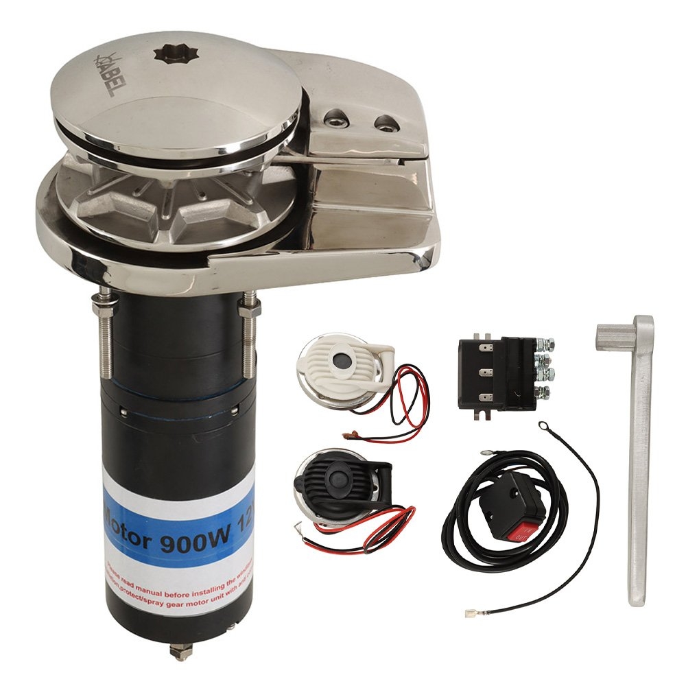 Abel Vertical Low Profile Anchor Windlass 900W 12V 