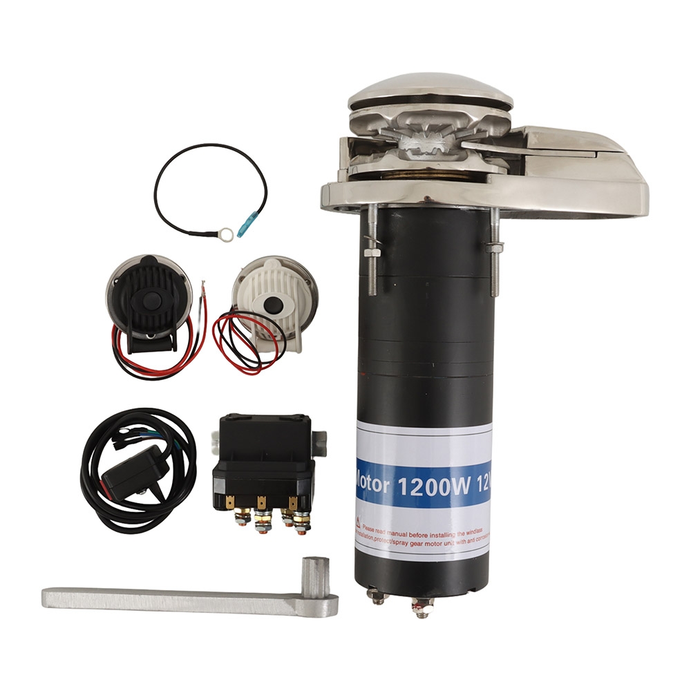 Abel Vertical Low Profile Anchor Windlass 1200W 12V 12mm