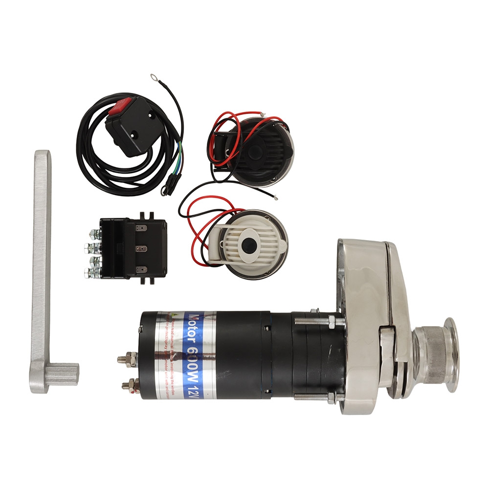 Abel Vertical Anchor Windlass with Capstan 600W 12V