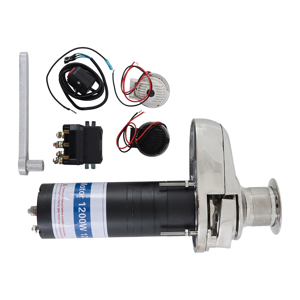 Abel Vertical Anchor Windlass with Capstan 1200W 12V