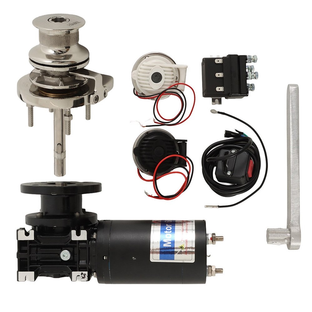 Abel Vertical Anchor Windlass with Capstan 600W 12V 6mm Chain
