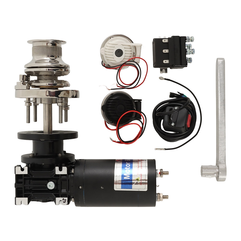 Abel Vertical Anchor Windlass with Capstan 600W 12V 6mm Chain