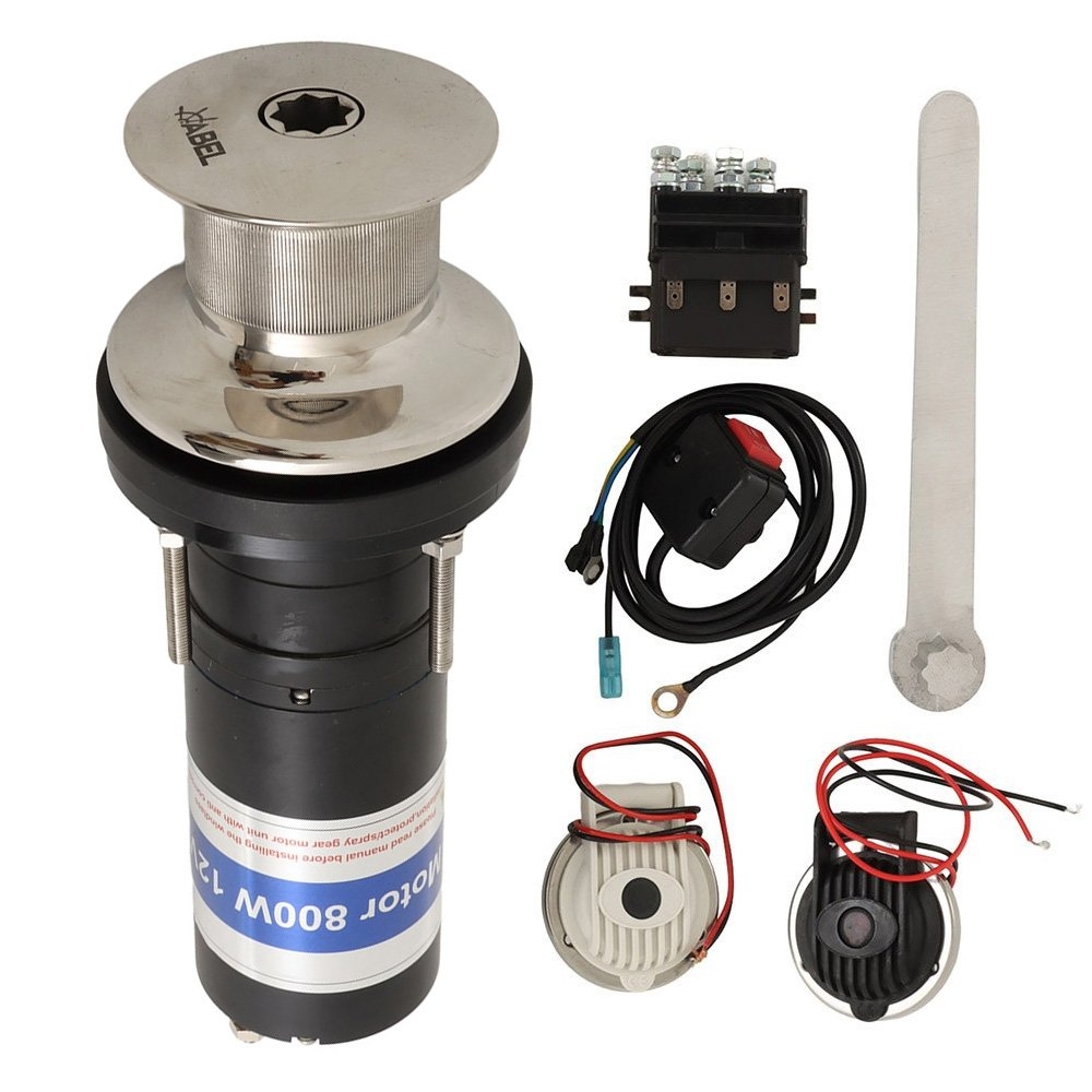Abel Vertical In-Line Capstan Windlass 800W 12V