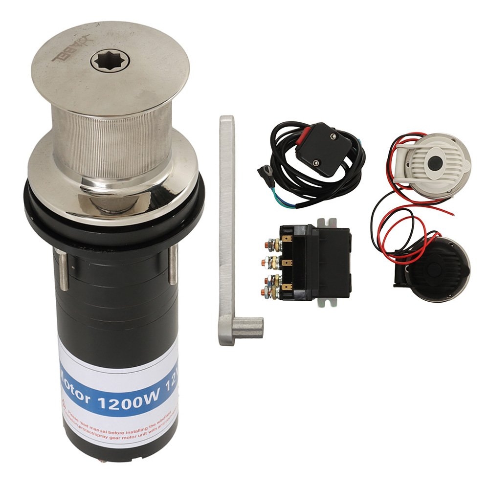 Abel Vertical In-Line Capstan Windlass 1200W 12V