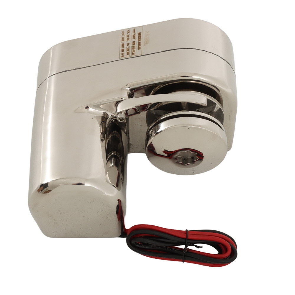 Horizontal Anchor Windlass Winch Low Profile 12V/ 24V 600W Suits DIN 766 6mm Chain