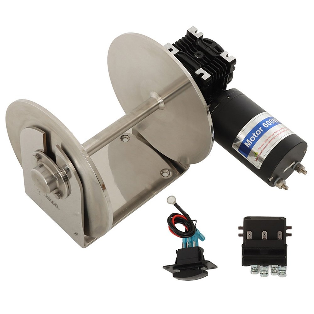 Abel Drum Anchor Winch 600W 12V 5mm-6mm