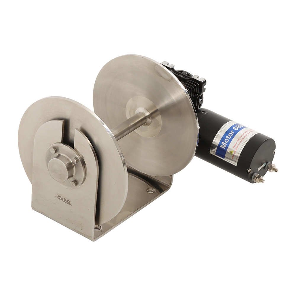 Abel Drum Anchor Winch with Stainless Steel Cover 600W 12V