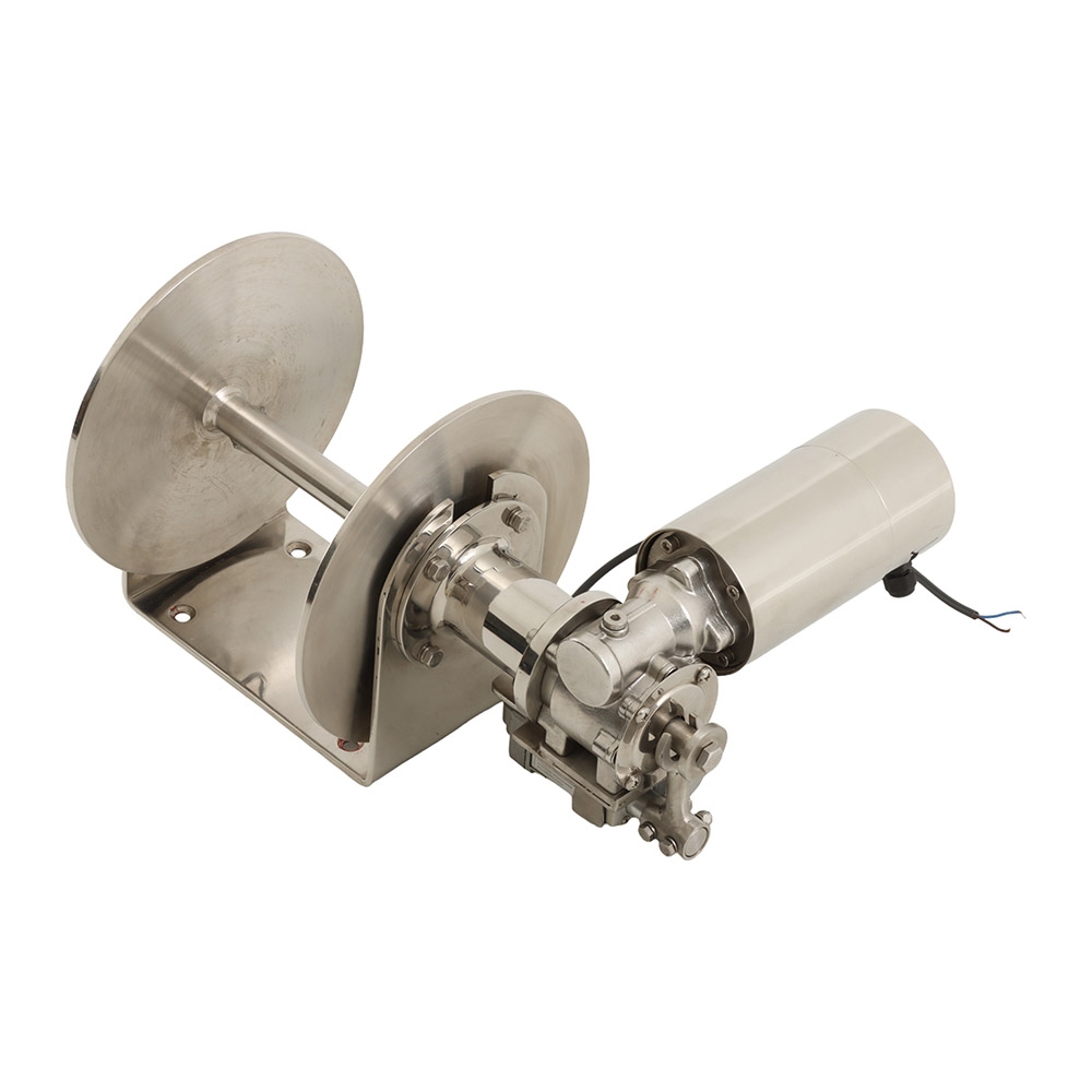 Abel Fast Fall Drum Anchor Winch with Stainless Cover 600W 12V