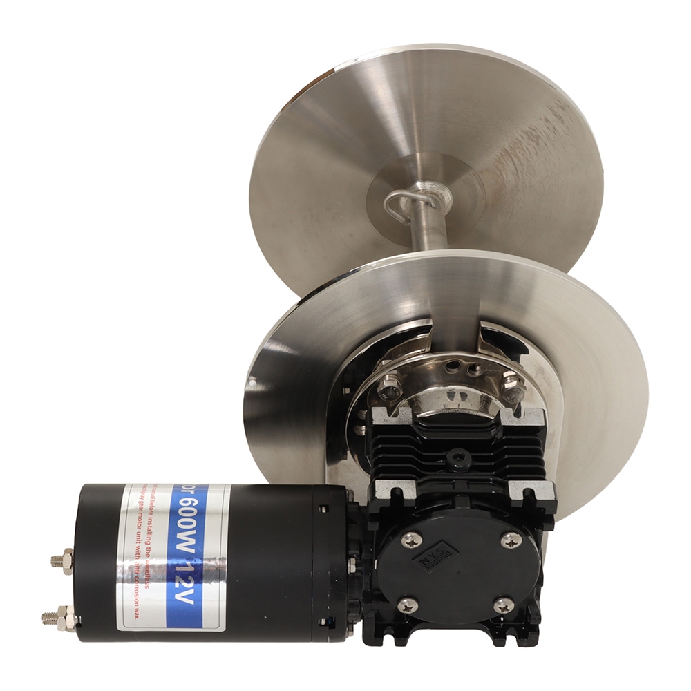 Auto Free-Fall Stainless Steel Drum Winch 600W 12V/ 24V