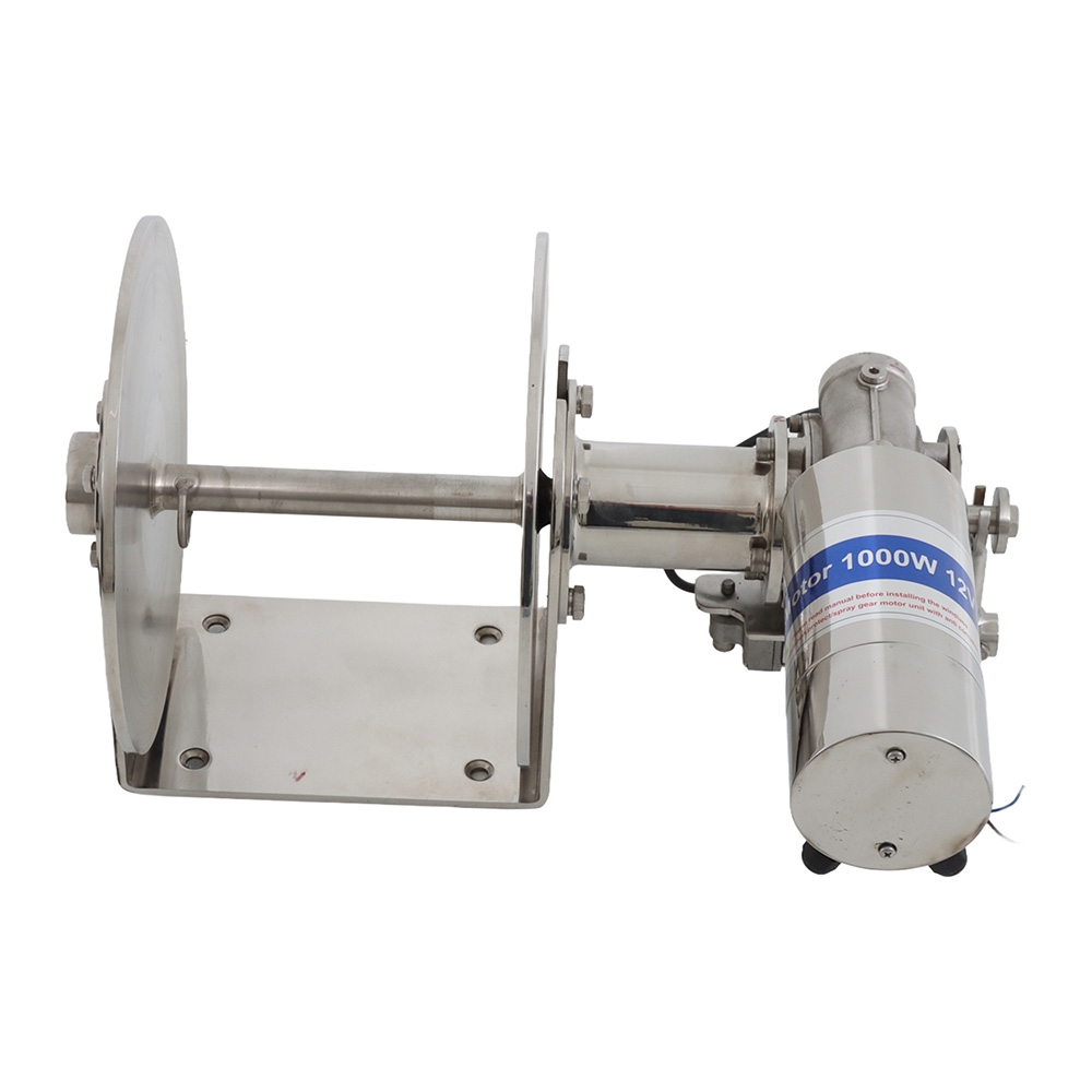 Abel Fast Fall Drum Anchor Winch with Stainless Cover 1000W 12V