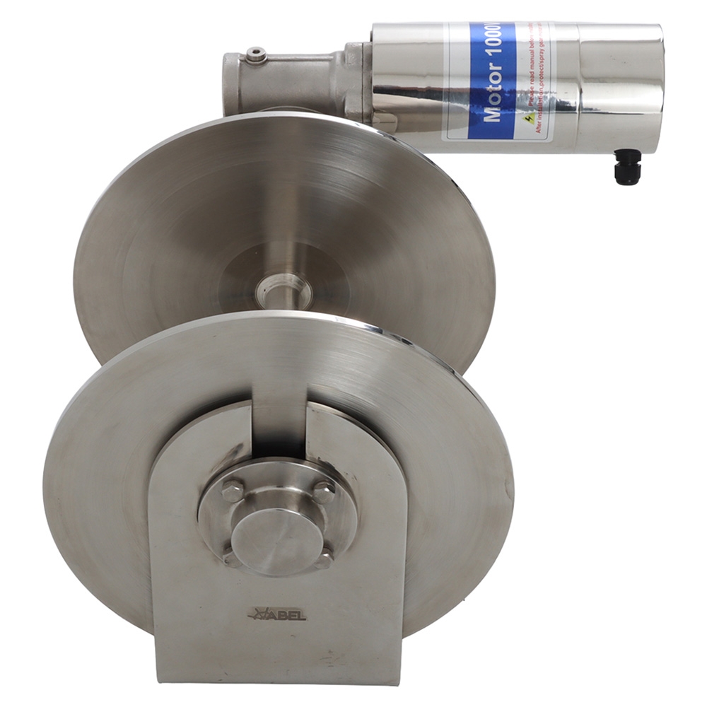 Abel Fast Fall Drum Anchor Winch with Stainless Cover 1000W 12V