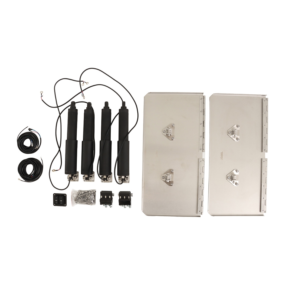 Edge-Mount Electric Trim Tab Kit 12V 12 x 25in 