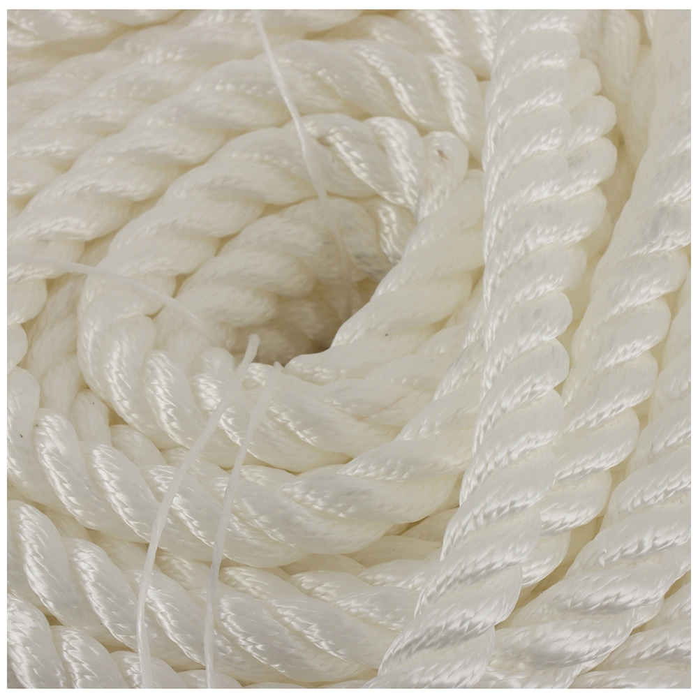 Abel 3-Strand Nylon Anchor Rope & Galvanised Chain Kit - 18mm x 75m Rope + 10mm x 16m Chain