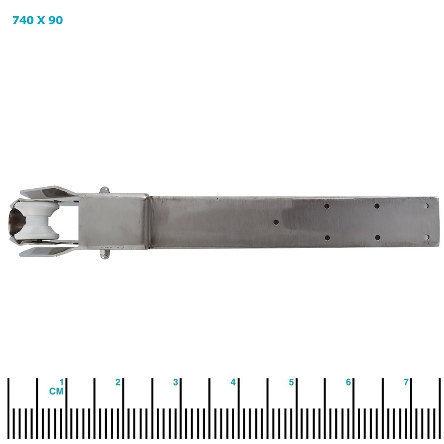 Stainless Steel Hinged Self-Launching Bow Roller