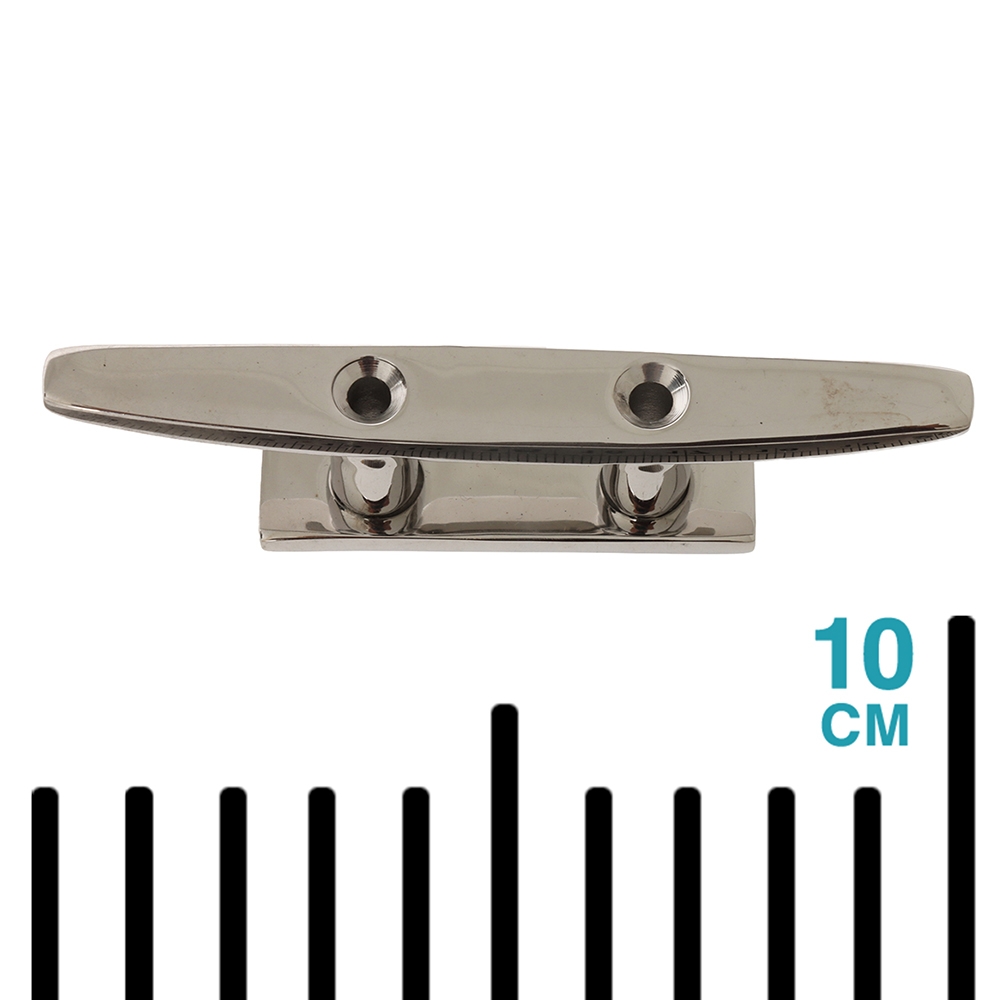 Stainless Steel Hollow Base Cleat 100mm