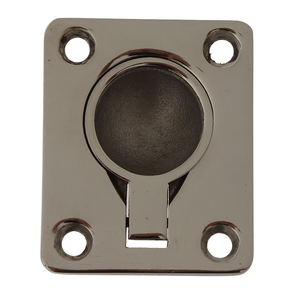 Stainless Steel Flush Ring Pull 48 x 38mm