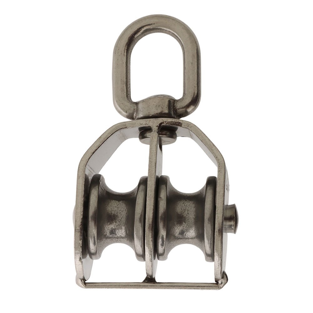 Stainless Steel Double Swivel Block