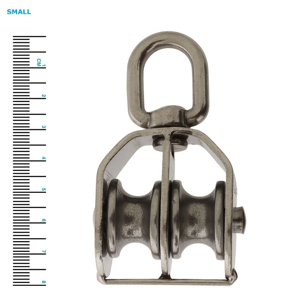Stainless Steel Double Swivel Block