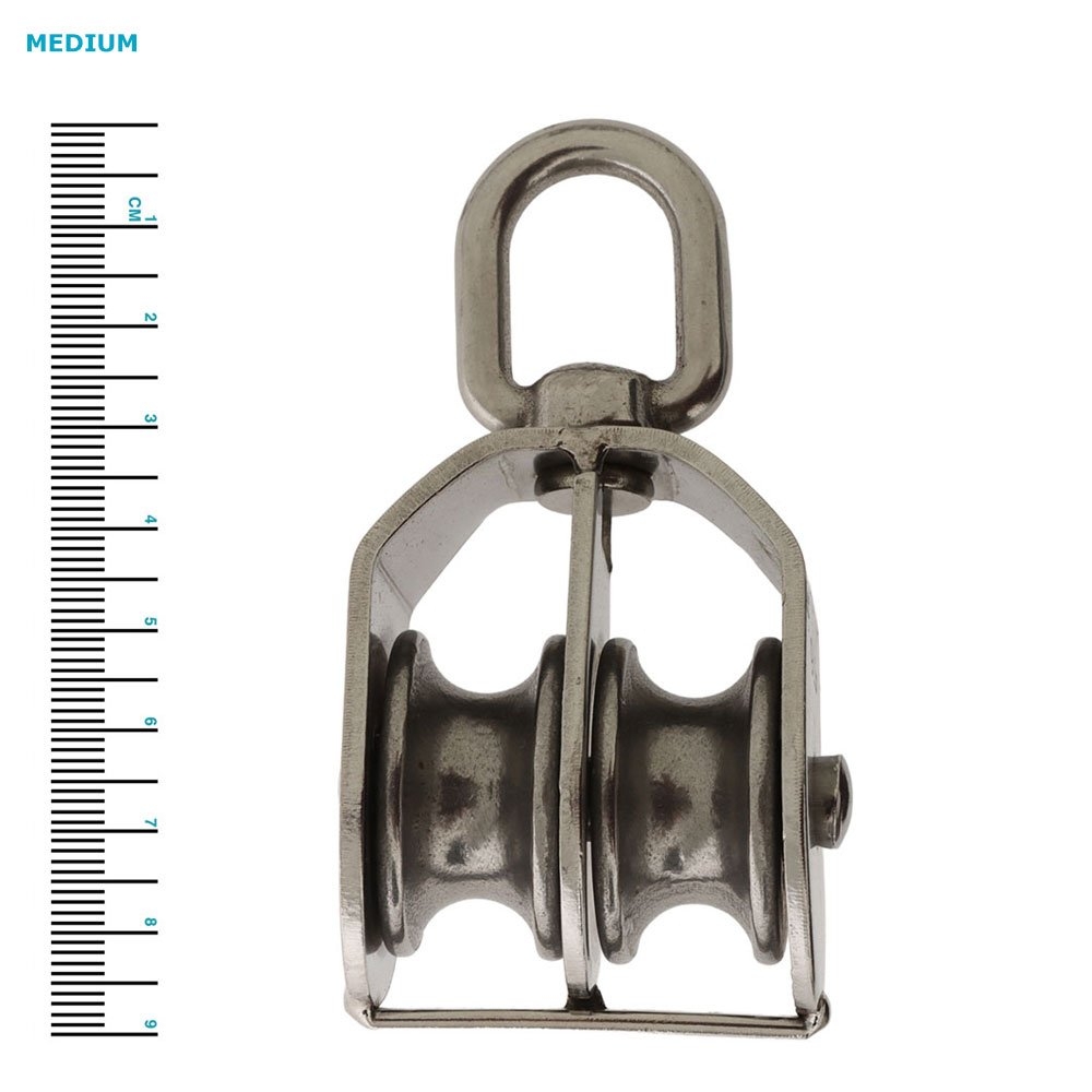 Stainless Steel Double Swivel Block