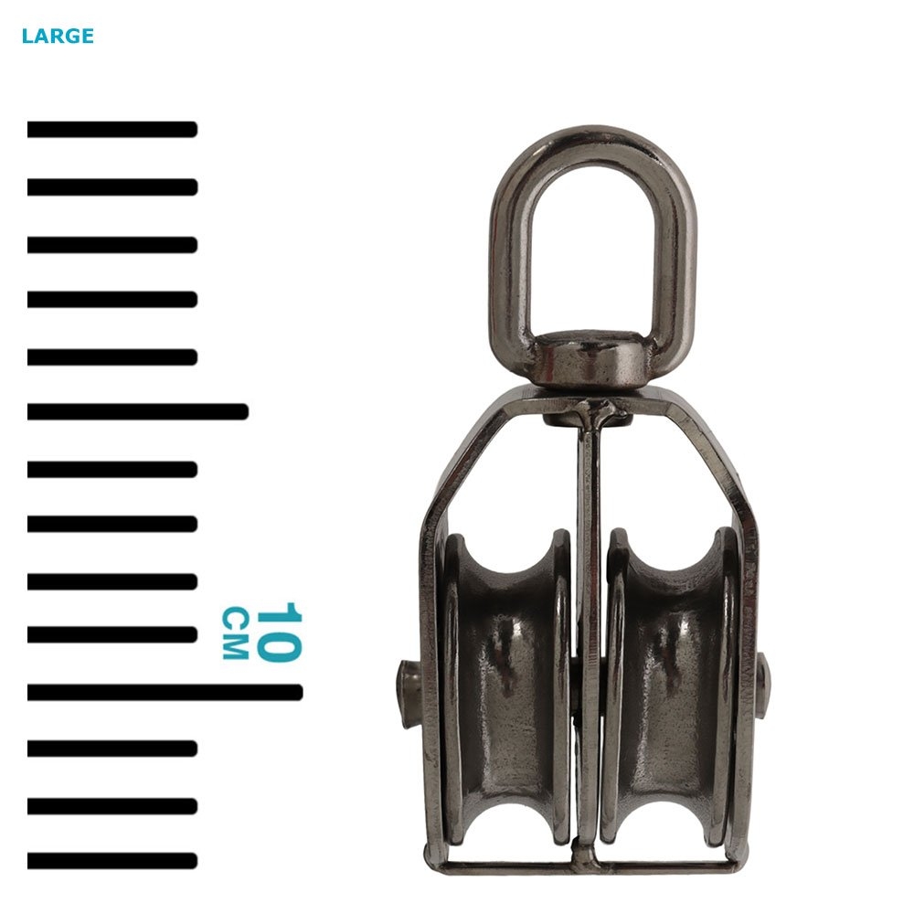 Stainless Steel Double Swivel Block