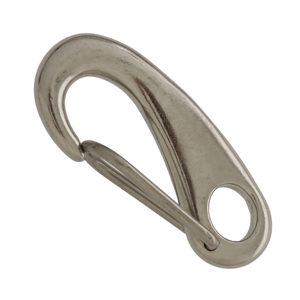 Stainless Steel Carbine Hook Medium 70 x 32mm