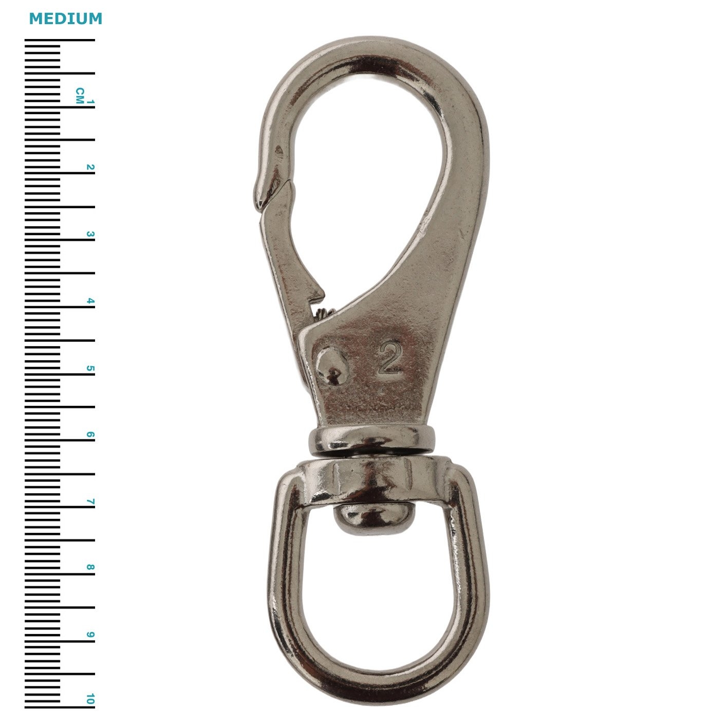 Stainless Steel Fixed Eye Snap Hook