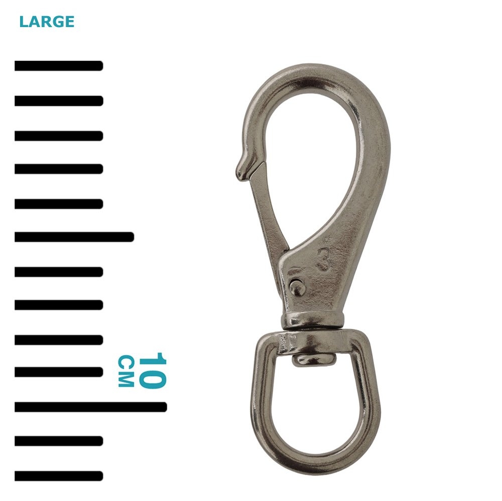 Stainless Steel Fixed Eye Snap Hook