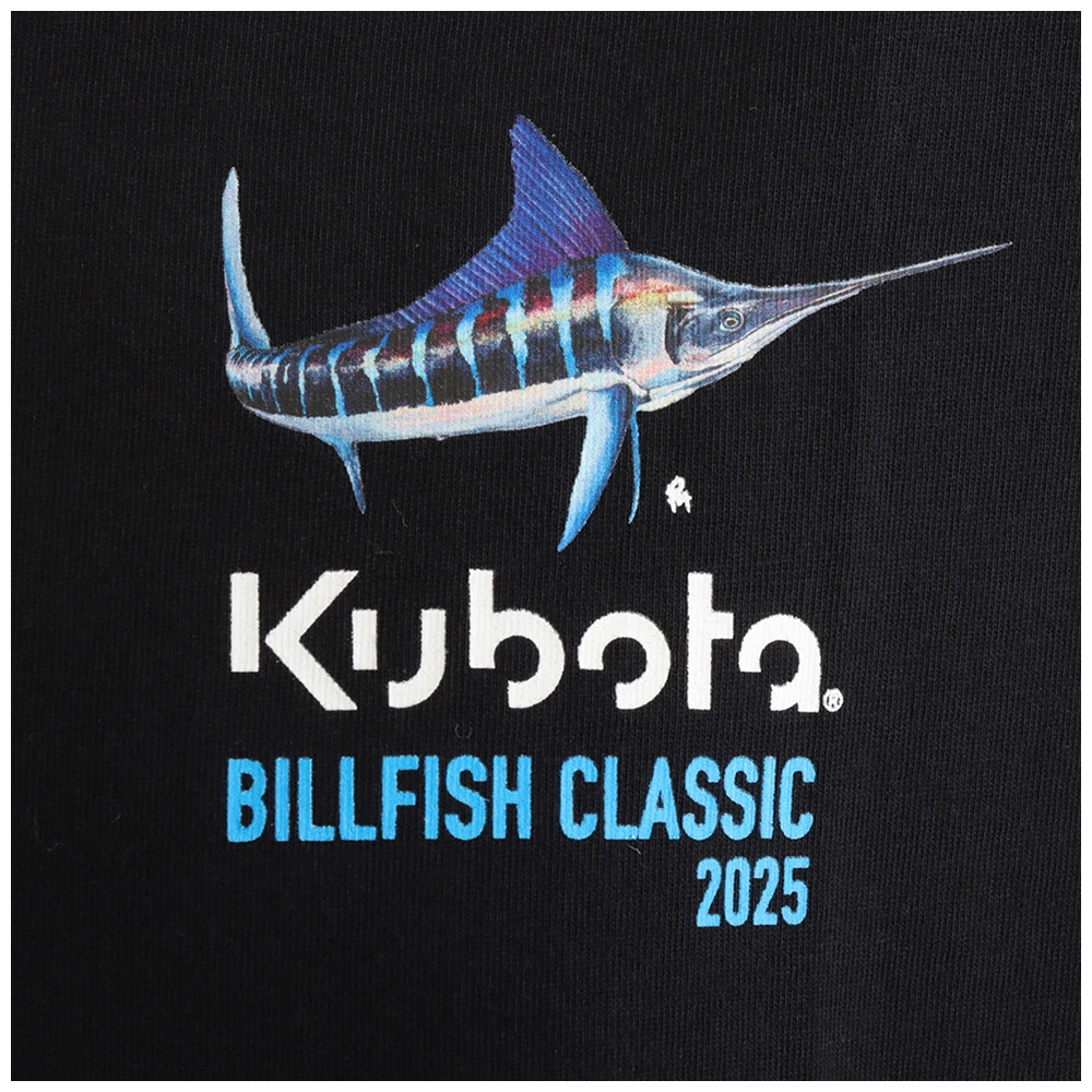 Shimano Kubota Billfish Classic 2025 Lead The Game Mens T-Shirt Black