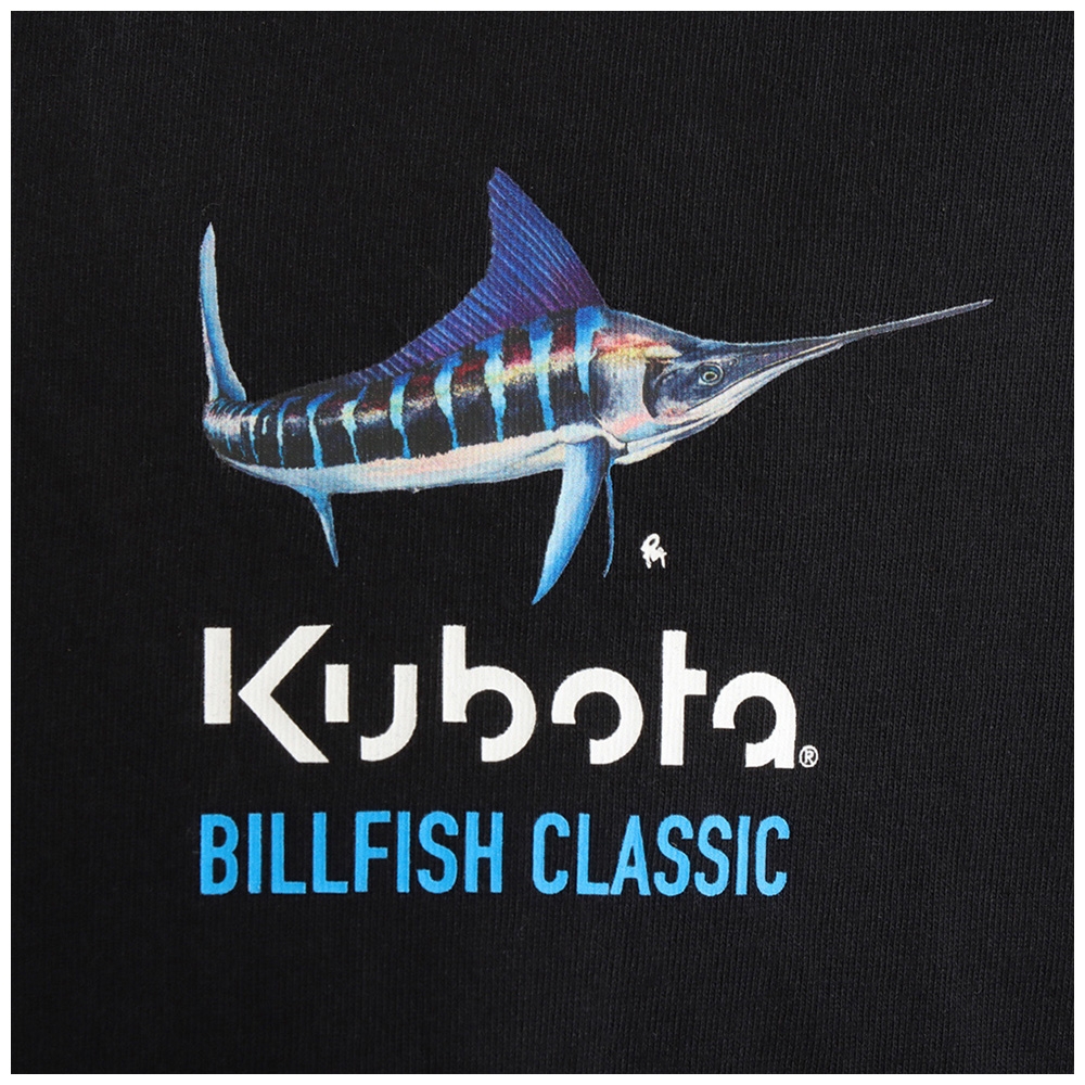 Shimano Kubota Billfish Classic Lead The Game Mens T-Shirt Marlin Large