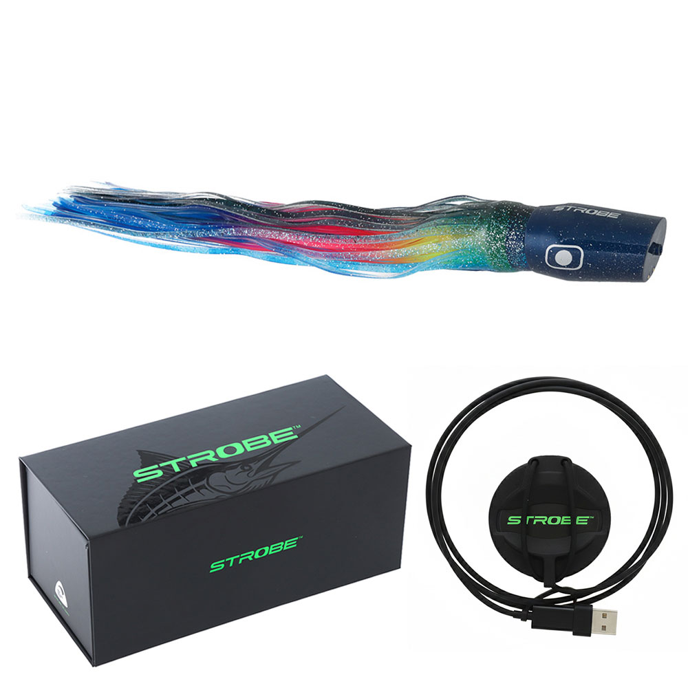 Glowbite Blinky Strobe Game Lure 420mm Deep Blue