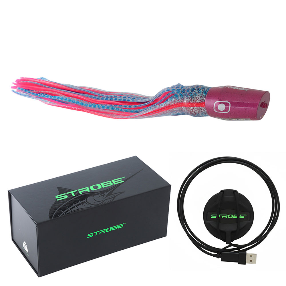 Glowbite Blinky Strobe Game Lure 420mm Pink Kandy