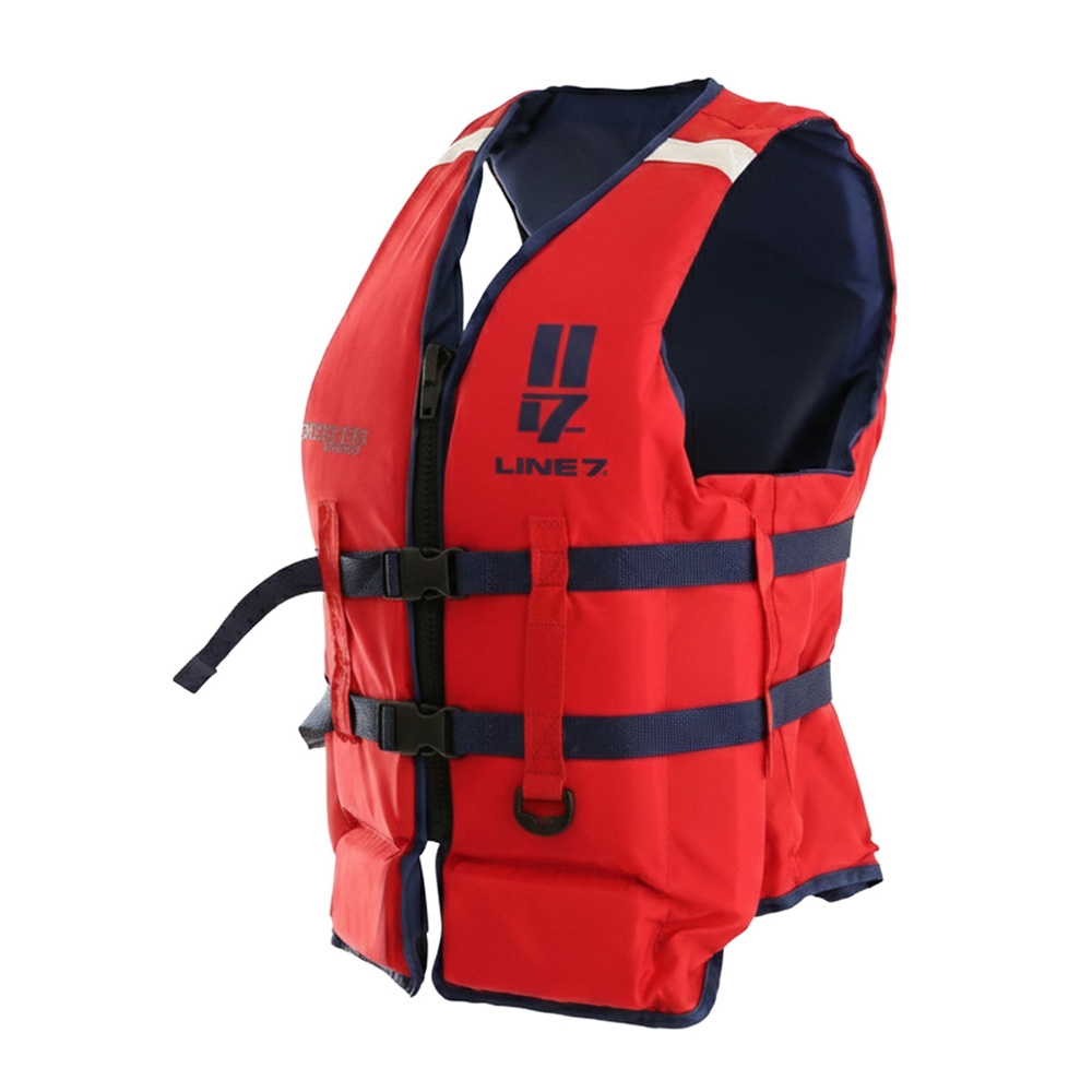 Line 7 Pioneer Buoyancy Aid Watersports Vest Red/Navy