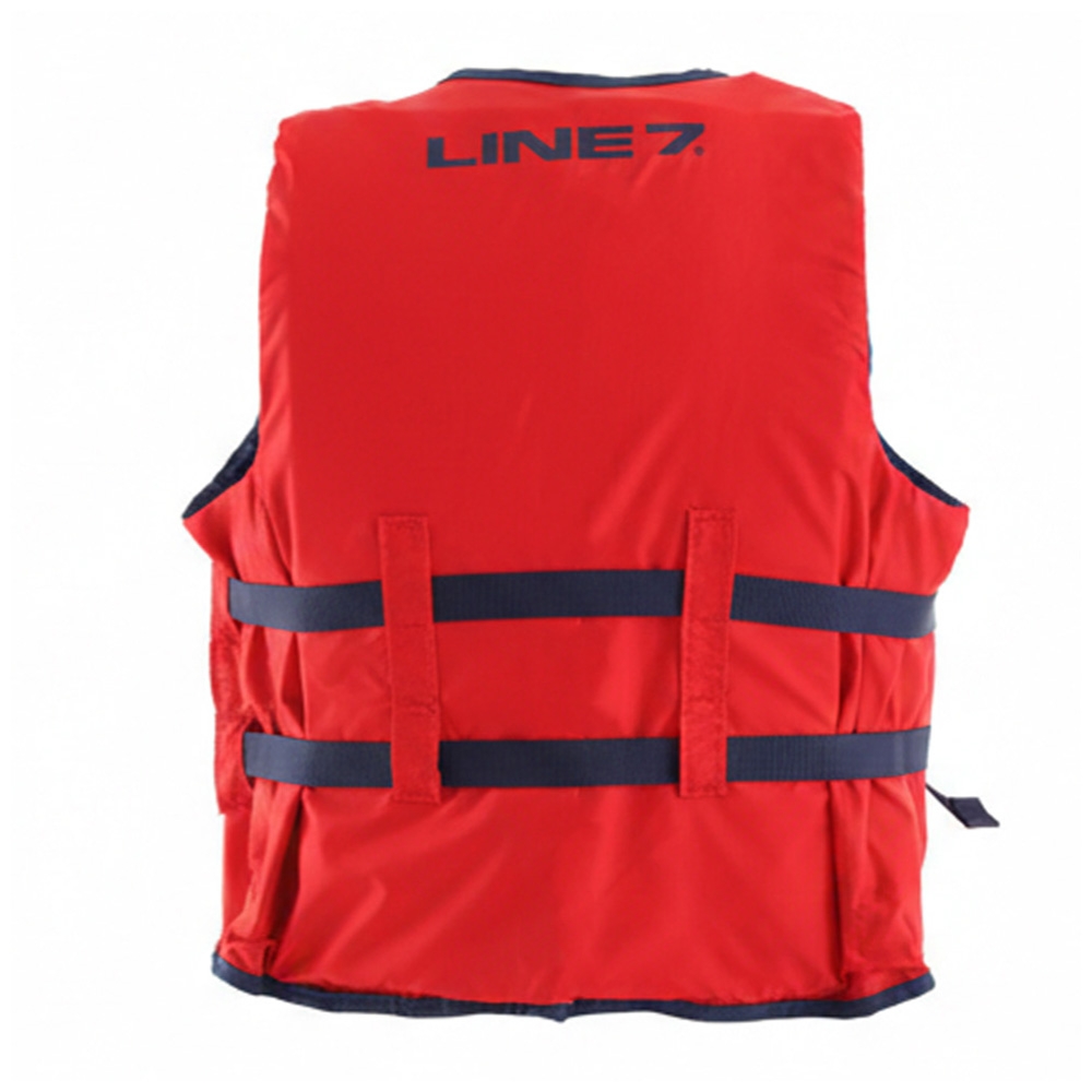 Line 7 Pioneer Buoyancy Aid Watersports Vest Red/Navy Adult 3XL 40kg and Up