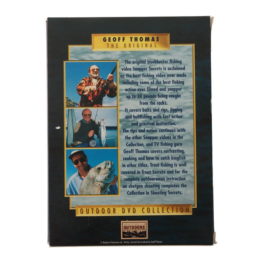 Geoff Thomas The Original Outdoor 8-Disc Classic DVD Collection