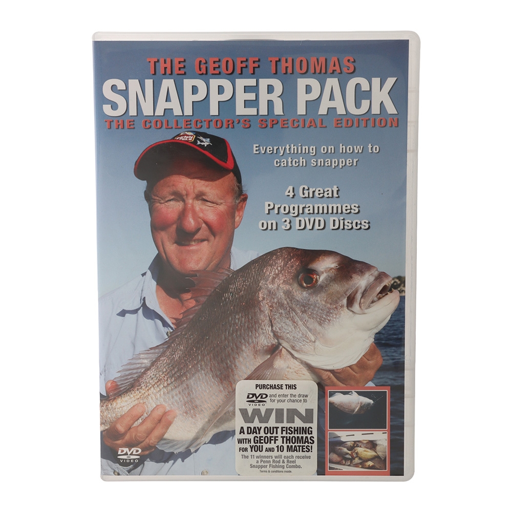 Geoff Thomas Snapper Pack 3-Disc Special Edition DVD