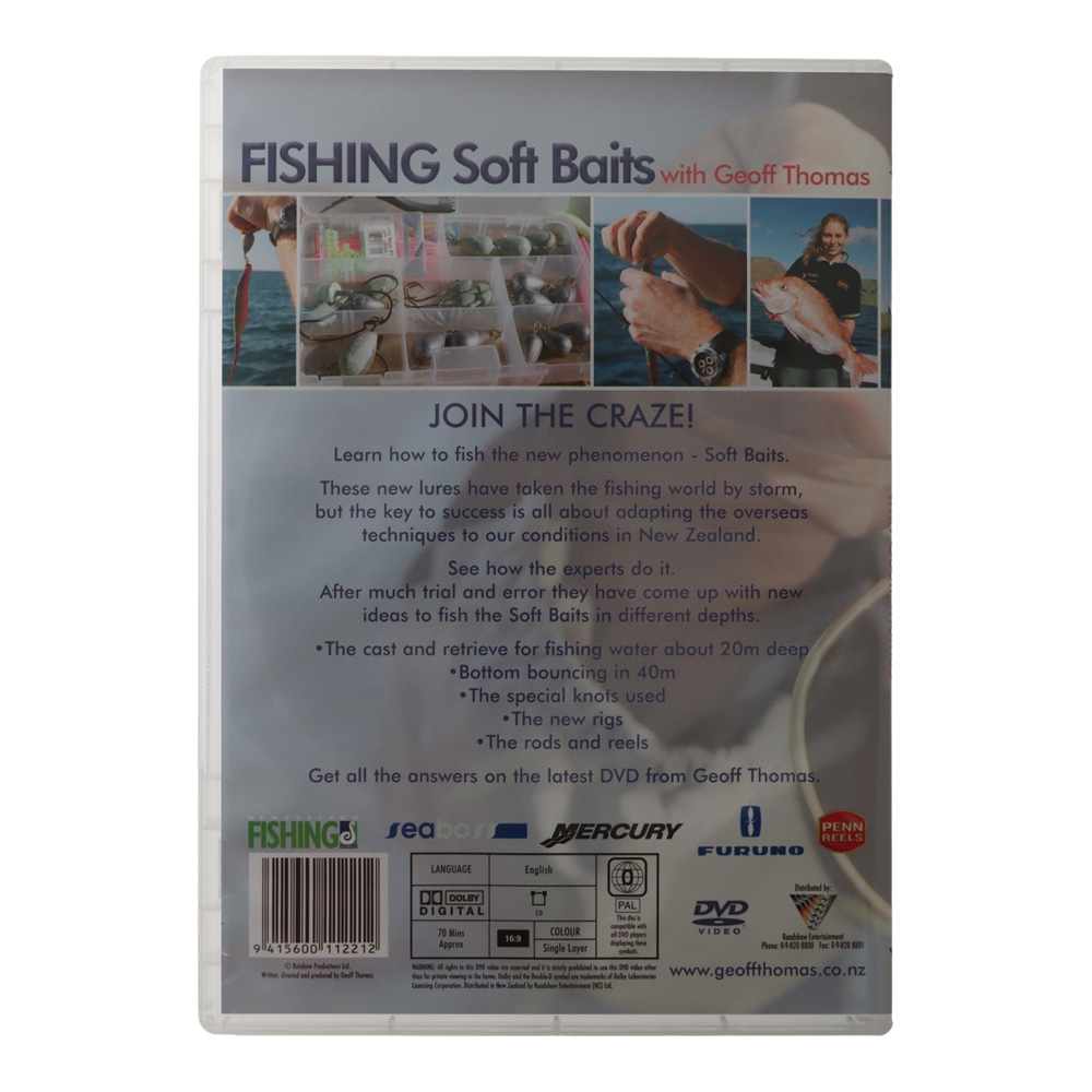 Geoff Thomas Fishing Soft Baits DVD